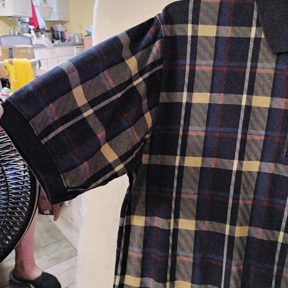 Plaid Short Sleeve Shirt
